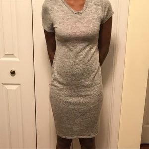 Marled Grey Dress